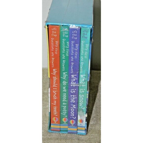 Very First Questions and Answers Set 4 Books Children’s Lift The Flap Us… - Picture 4 of 7